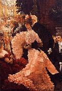 James Tissot A Woman of Ambition (Political Woman) also known as The Reception Germany oil painting artist